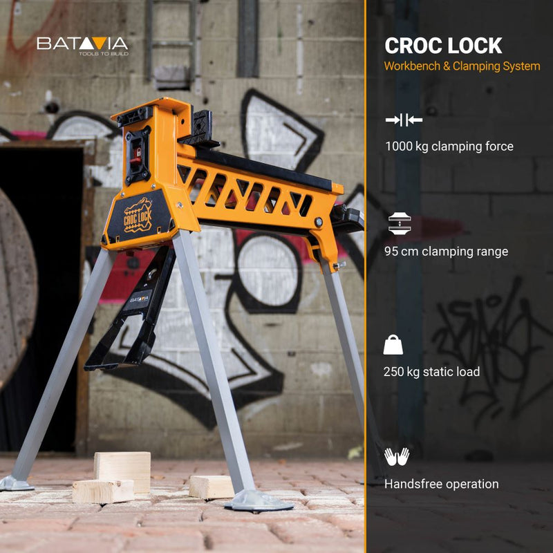 Load image into Gallery viewer, Croc Lock® Arbets- och klämstation/arbetsbänk
