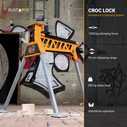 Croc Lock® werkbank en klemsysteem