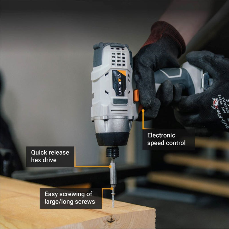 Load image into Gallery viewer, Cordless Impact Driver 18V 150Nm
