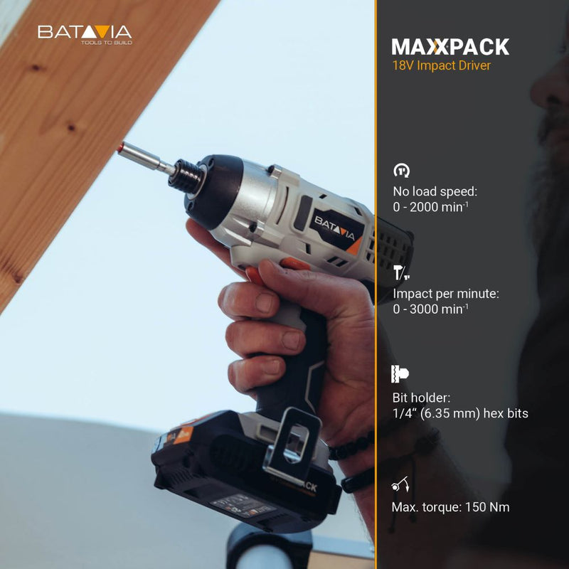 Load image into Gallery viewer, Cordless Impact Driver 18V 150Nm
