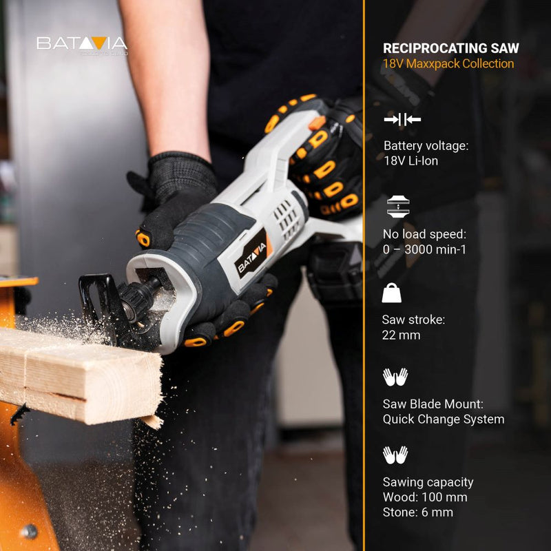 Load image into Gallery viewer, Cordless Reciprocating Saw 18V
