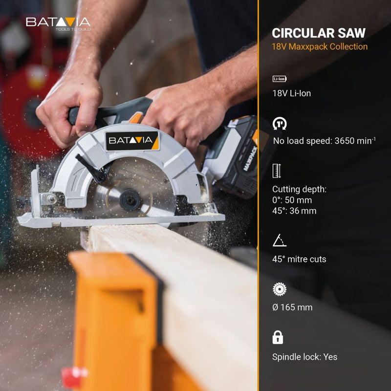 Load image into Gallery viewer, Cordless Circular Saw 18V 165mm
