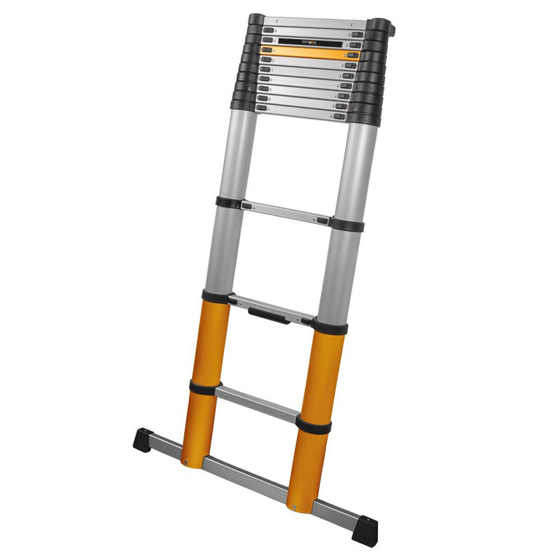 Laad de afbeelding in de Galerijviewer, Giraffe® Telescoopladder 3.81M | Met SoftClose &amp; Antislip
