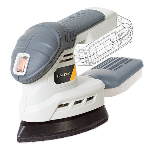 Cordless Mouse Sander 18V