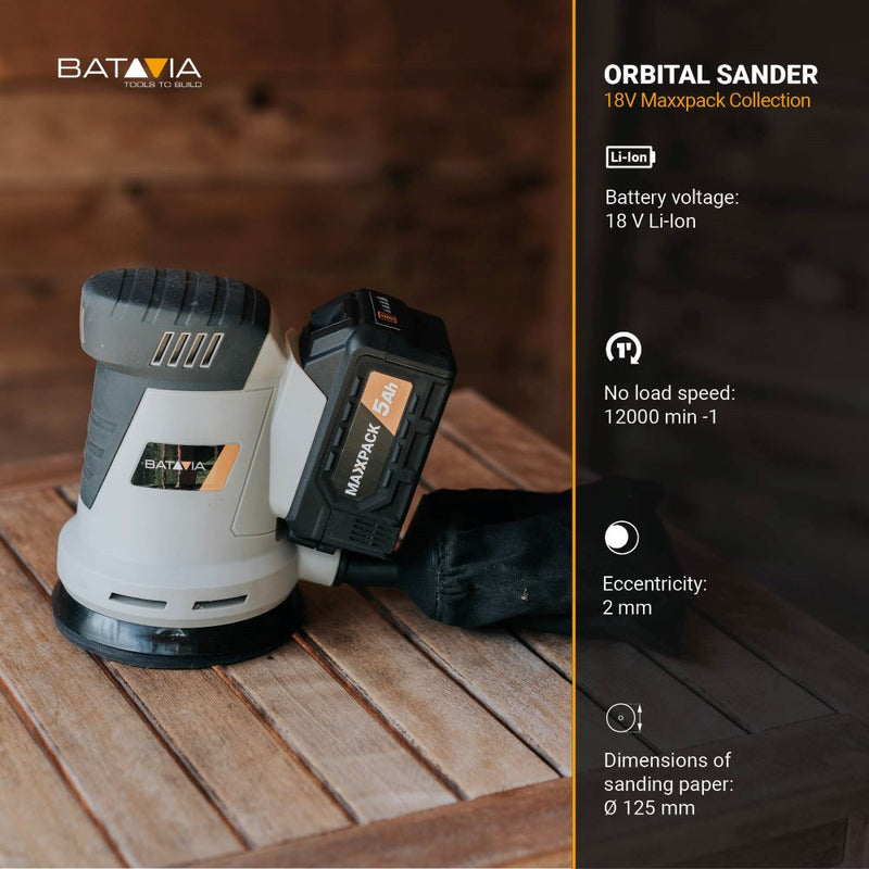 Load image into Gallery viewer, Cordless Eccentric Sander 18V
