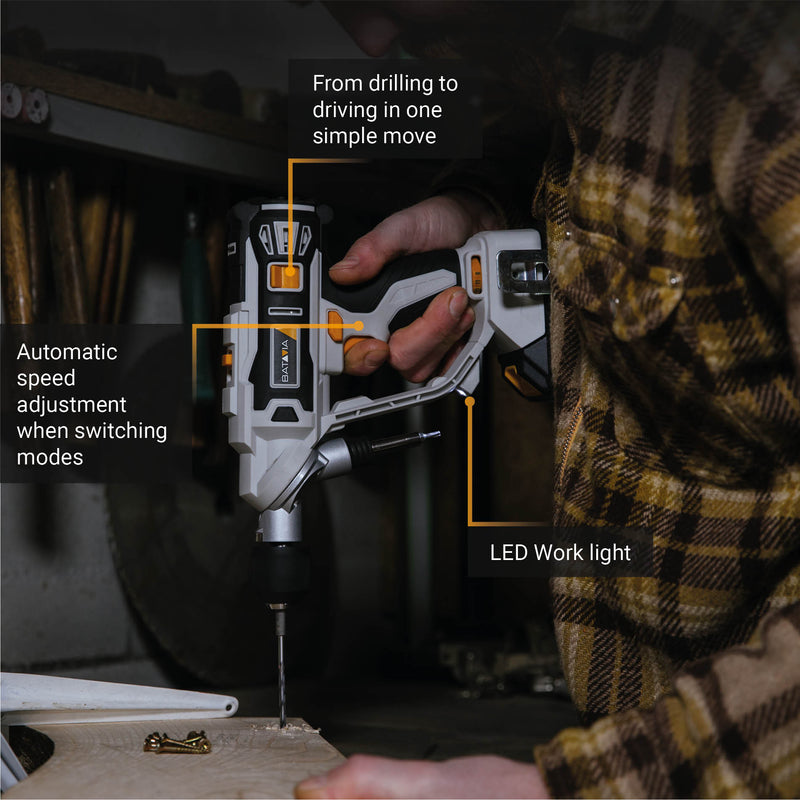 Laden Sie das Bild in Galerie -Viewer, Twin Drill® Akkubohrer &amp; Schrauber 18V
