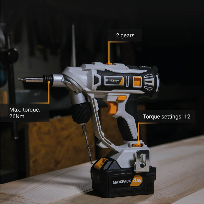 Load image into Gallery viewer, Twin Drill® Cordless Drill &amp; Screwdriver 18V
