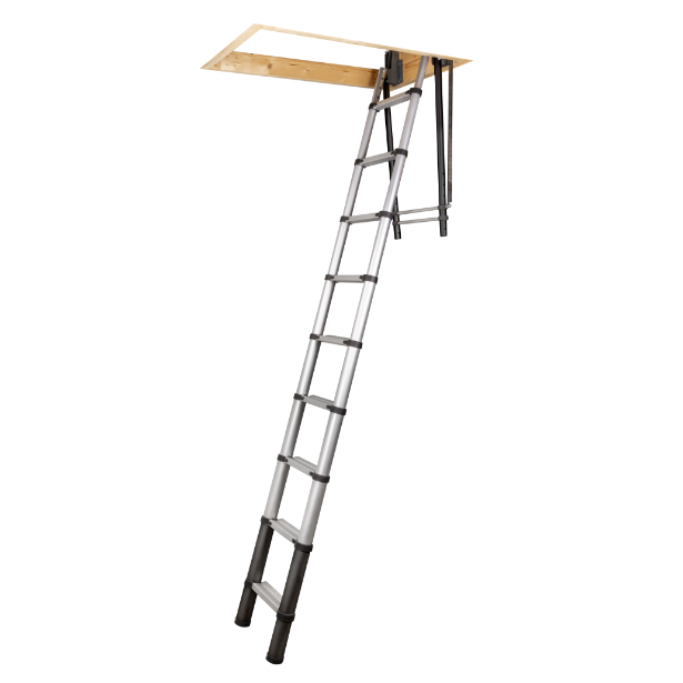 Load image into Gallery viewer, Telescopic Loft Ladder GIRAFFE | 2.3 - 2.65M
