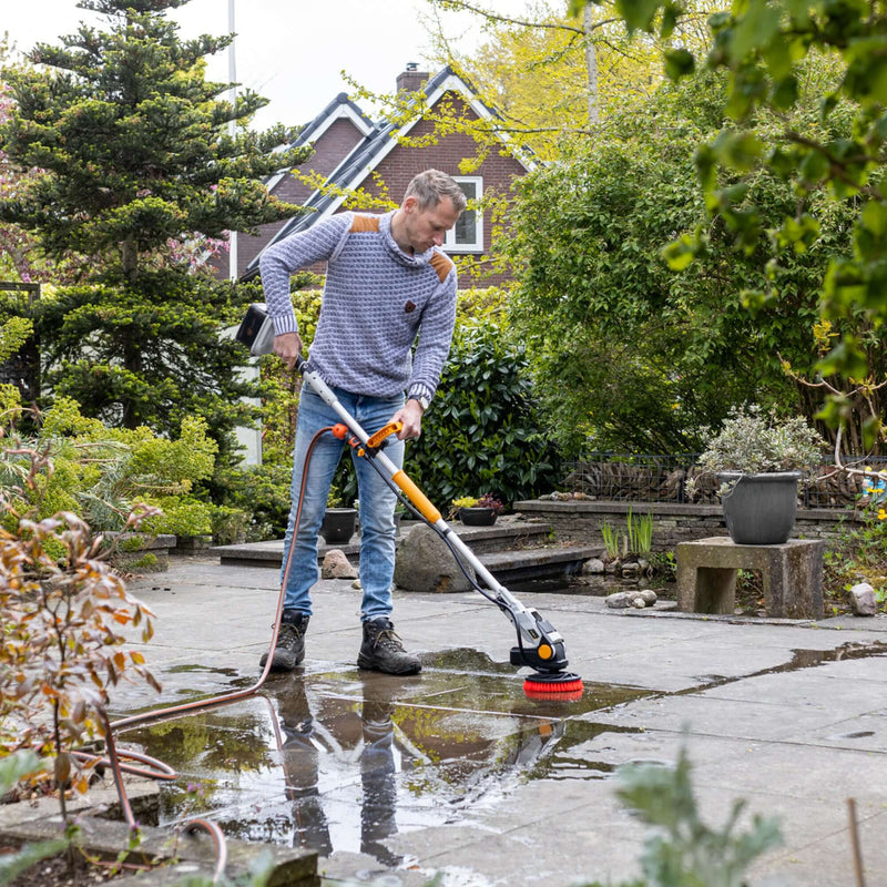 Load image into Gallery viewer, Twin Brush® Cordless Cleaning Brush Brushless 18V with all accessories
