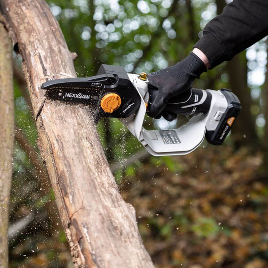 Nexxsaw® Sladdlös kompakt motorsåg 18V 6''