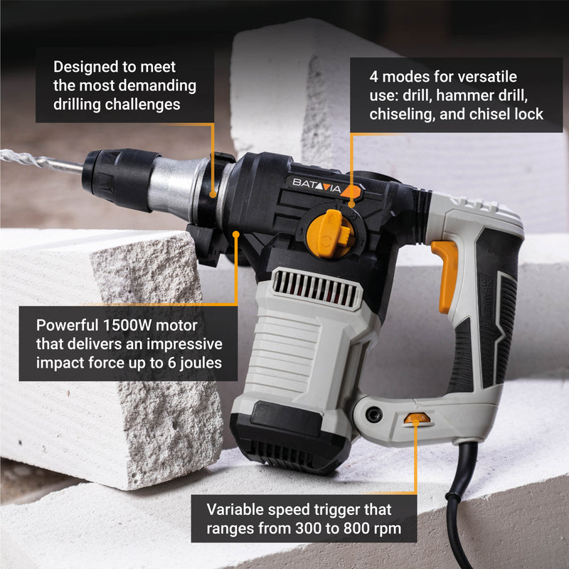 Load image into Gallery viewer, Hammer Drill 1500W SDS Plus
