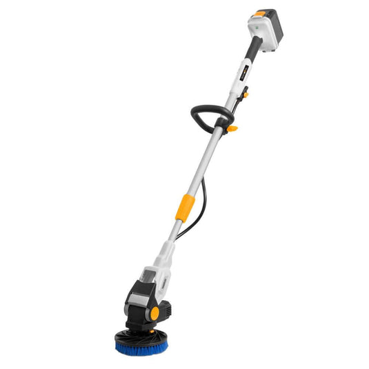 18V Twin Brush Cordless Brushless Telescopic Power Scrubber