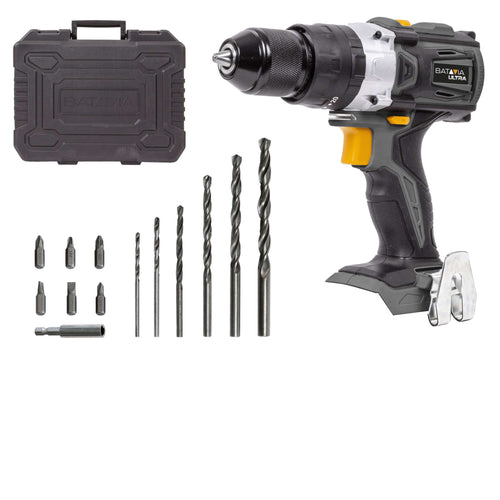 Cordless Combi Drill Brushless 18V 60Nm set