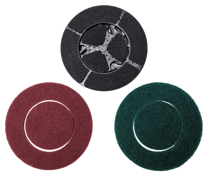 Twin Brush Scrubbing Pads -sarja