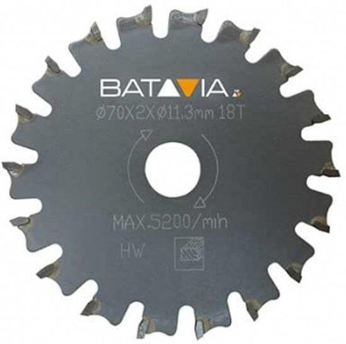 RACER TCT saw blade | ∅ 70 MM x 1.4 mm x 18 teeth WorkZone | 2 pieces