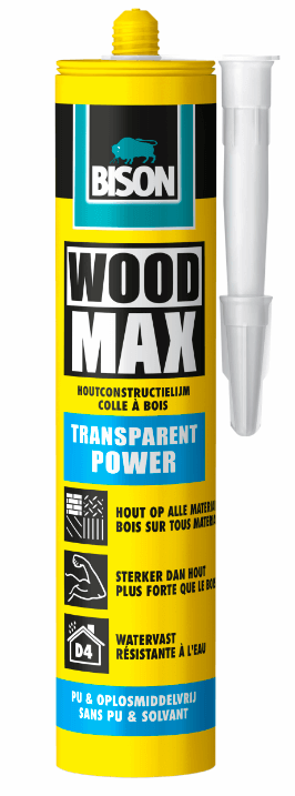 Bison Wood Max Transparent Power Tube 320 g