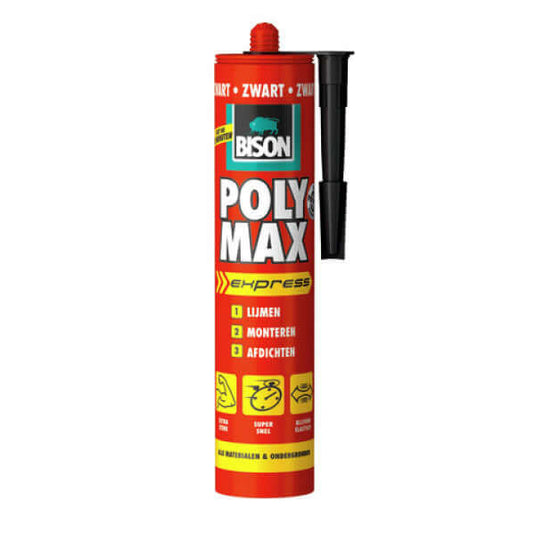 Bison Poly Max® Express Negro Bote 425 g